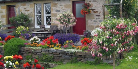 Jak vyzdobit přední zahradu před domem vlastními rukama - nápady na design